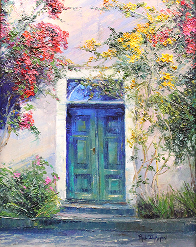 Colored Bougainvillea-Paul Dykman